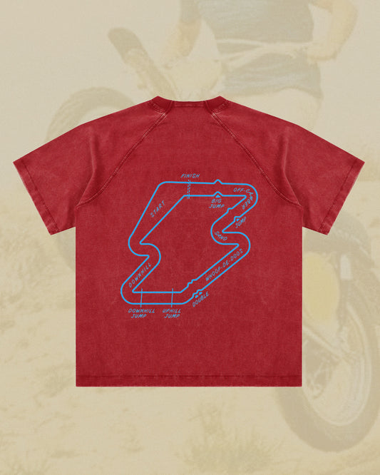 Track Map Vintage Tee